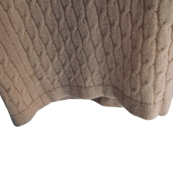 Eskandar Diamond Trellis Cashmere Sweater Oversized Boxy Lightweight Pale pink - Picture 16 of 16